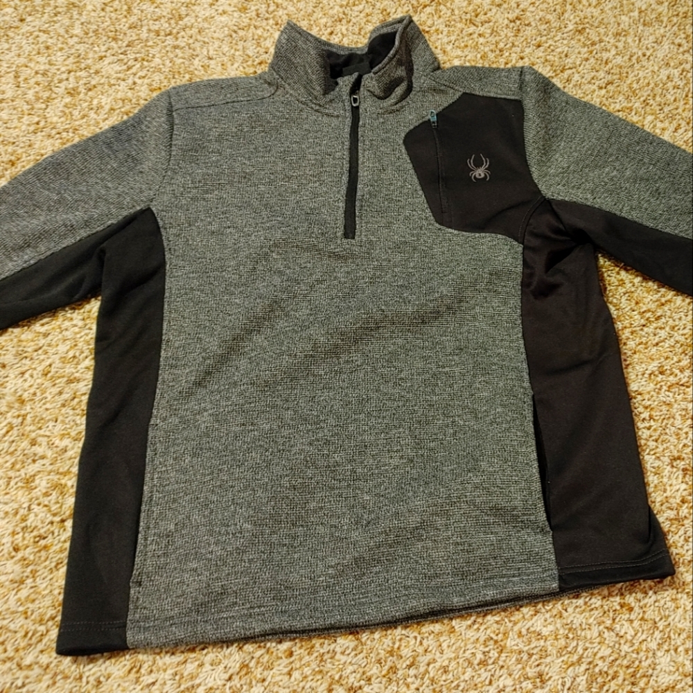 Spyder 1/4 Zip Pullover Size Large - image 1